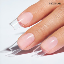 Tips Elastici per Allungamento Unghie Invisible Flexi Tips 02 Clear Square